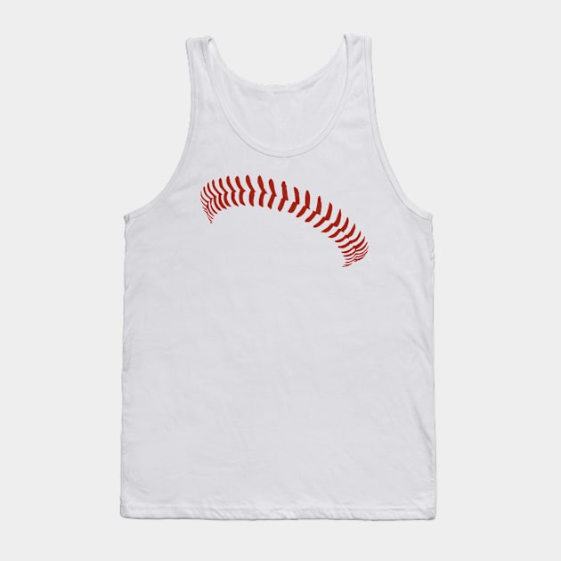 Baseball Tank Top by 752 Designs